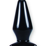 Анальная пробка Butt Plug, черная, 13Х6 см