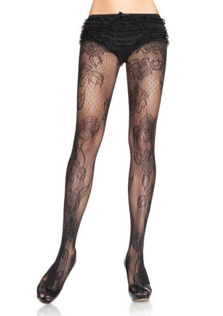 Колготы Jacquard &laquo;Розы&raquo;