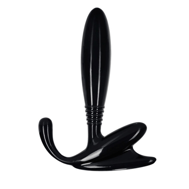 Анальная пробка Apollo Prostate Probe Black, 9 х 2.5 см