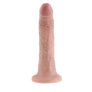 Фаллоимитатор на присоске King Cock 7, 18х4 см