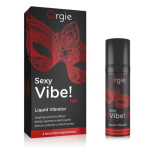 Жидкий вибратор с согревающим эффектом Sexy Vibe Voltage Orgie, 15 мл