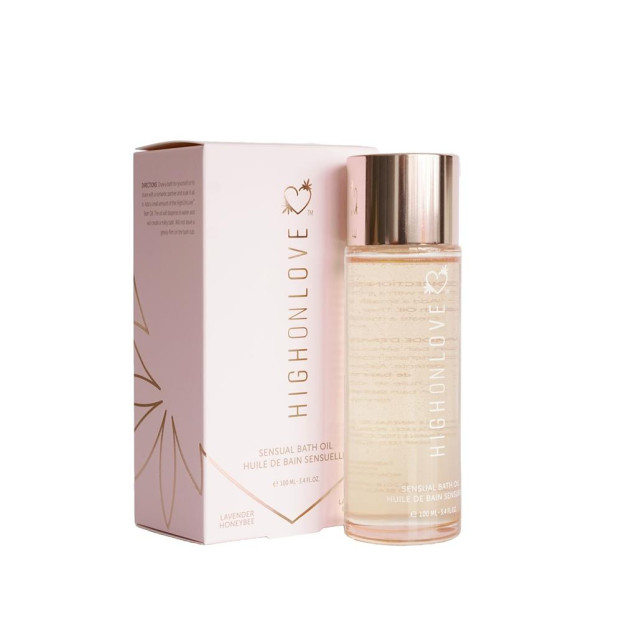 Масло для ванн HighOnLove Bath Oil Lavender Honeybee, 100 мл