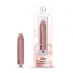 Вибропуля Rose Gold Halo So Divine, 7,6 х 1,5 см