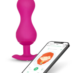 Тренажёр интимных мышц Gvibe Gballs 3 App Petal Rose, 8 х 3 см