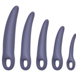 Набор из 5-ти вагинальных силиконовых расширителей Menopause Dilatоr set So Divine