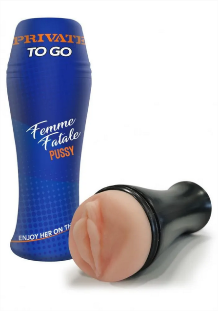 Компактный мастурбатор-вагина Private Femme Fatale To Gо, 21 х 7,5 см