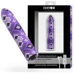 Вибропуля Snake Purple Custom Bullets, 6,25 х 2 см