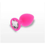 Анальная пробкаToy Joy Large Diamond Booty Jewel, 9х4 см (розовая)