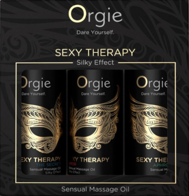 Мини-коллекция массажных масел Sexy Therapy Orgie