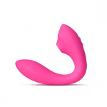 Вакуумный вибратор Pearl Vibe 2 в 1 
