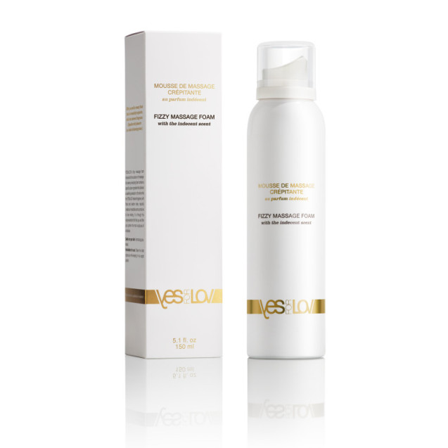  Массажная пенка с ароматом-афродизиаком Fizzy massage foam, 150 мл