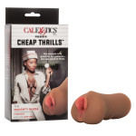 Мастурбатор-вагина реалистичный CalExotics Cheap Thrills Naughty Nurse мулатка, 12 х 5,7 см