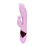Вибратор-кролик сиреневый Loveline, 22,5 х 3,8 см