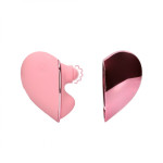 Вибратор-сердце Loveline Heart Vibrator, технология Tapping, 7,5 х 8 см