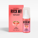 Жидкий вибратор со вкусом клубники ROCK ME! Nuei, средне-высокая интенсивность, 20 мл