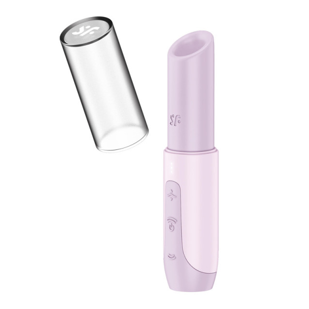 Вакуумний стимулятор Satisfyer Bold Kiss с колпачком