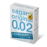 Ультратонкие полеуретановые Сагами Sagami Original 0.02 Extra Lub, 3 шт
