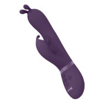 Вибратор-кролик Vive Gada для точек U, G, A и клитора, фиолетовый 22,8 х 3,1 см