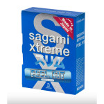 Супертонкие латексные Sagami Xtreme Feel Fit — 3D дизайн головки, 3 шт