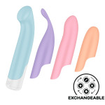 Набор секс-игрушек Playful Four Satisfyer, 4 сменные насадки, 12 режимов вибрации