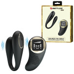 Вибратор для пар Pretty Love Nathan Stimulator Black