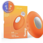 Клиторальный вибратор We-Vibe Temp Tangerine с функцией нагрева и охлаждения, оранжевый