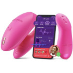 Вибратор для пар We-Vibe Chorus Pro Satin Blackс пультом и приложением