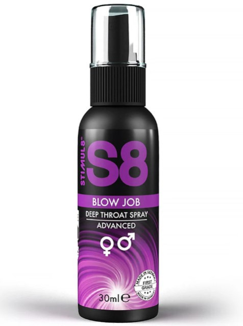 Мятный спрей для глубокого горла S8 Deep Throat Spray, 30 мл